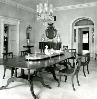 Archival view of the Federal Gallery, adjacent to the Baltimore Room