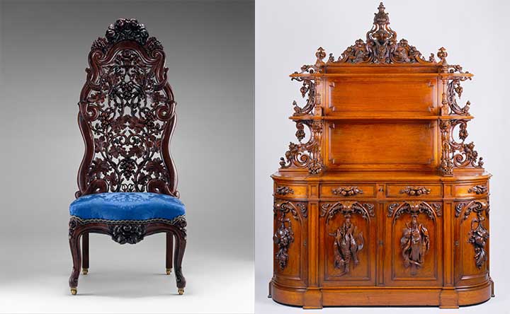 A chair and a secretary