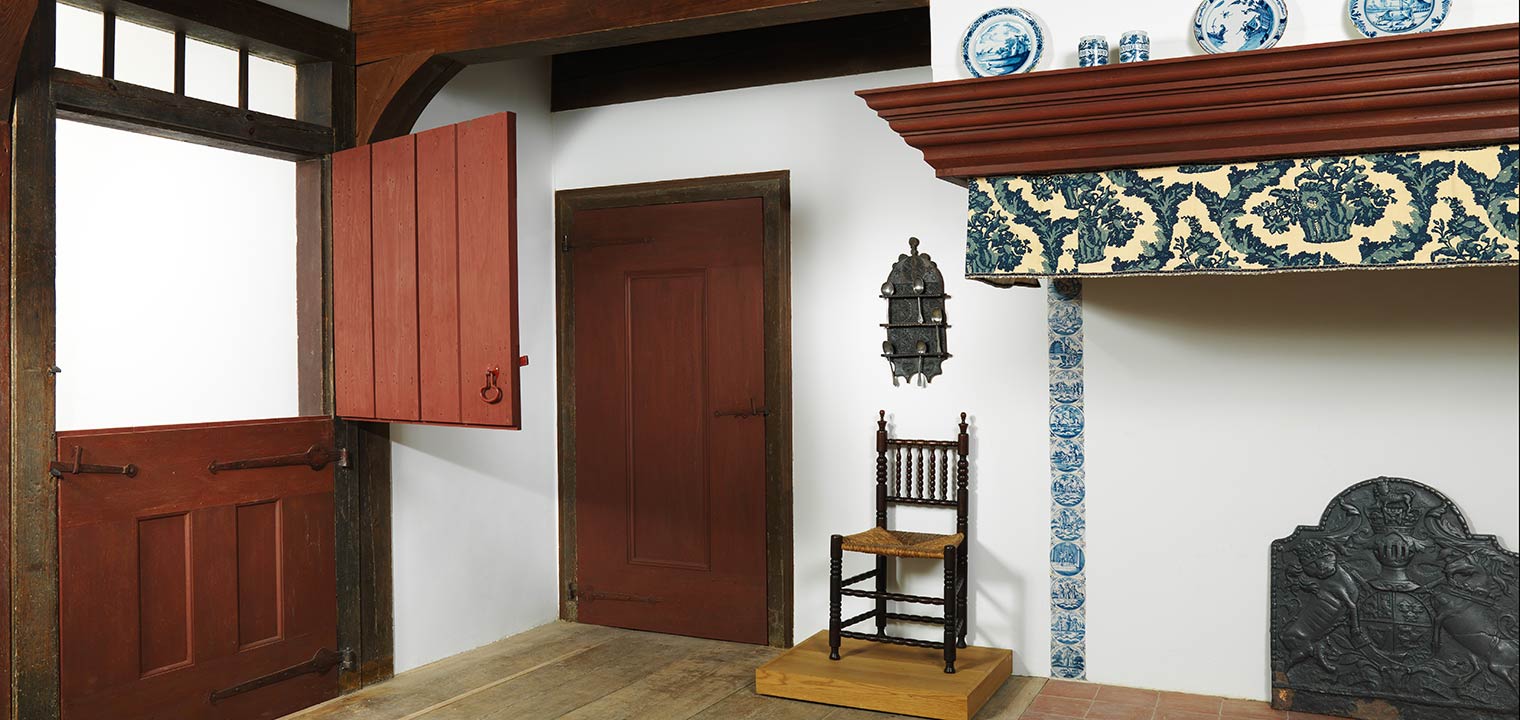 Interior view of the New York Dutch Room at The Met.