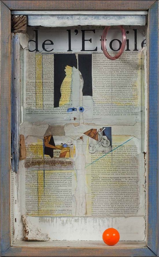 Joseph Cornell. Le Déjeuner de Kakatoes pour Juan Gris 