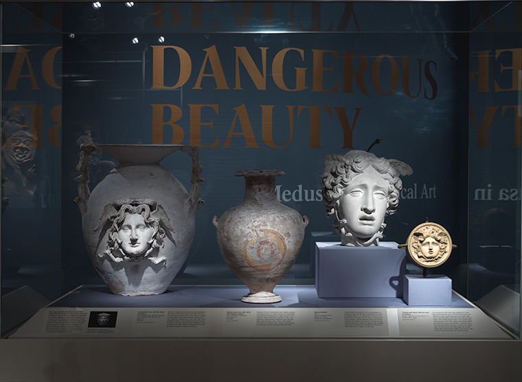 Installation view of Dangerous Beauty