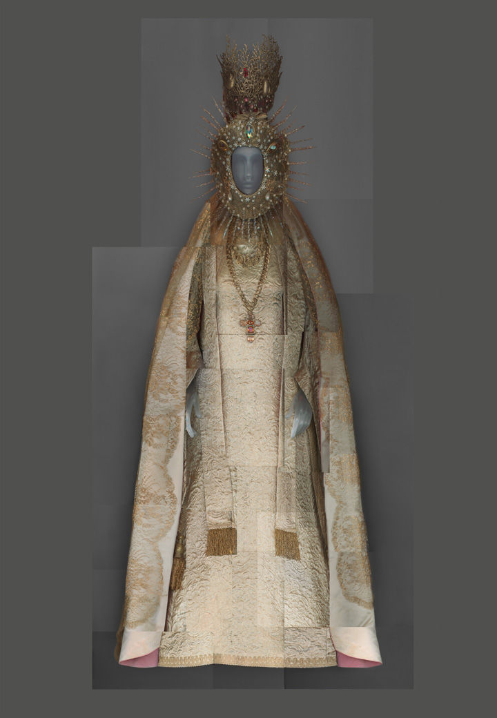 Statuary vestment made by Yves Saint Laurent
