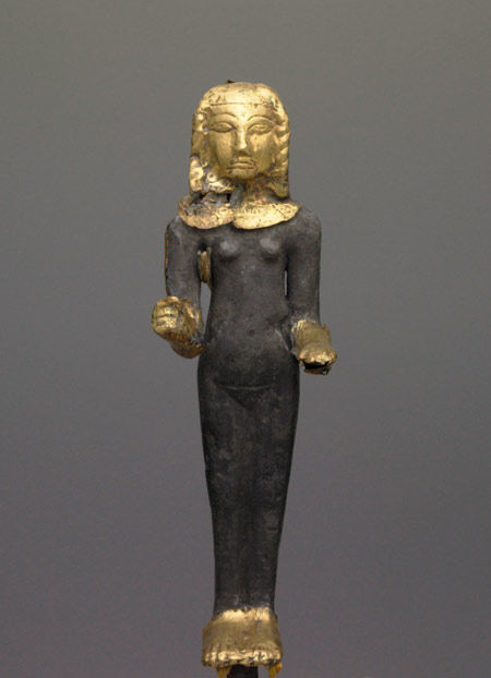 Nude female figure