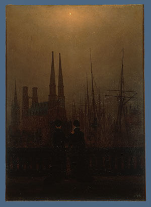 Sisters on the Harbor-View Terrace (Harbor by Night)