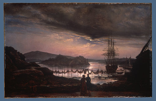 View from Vaekero near Christiania