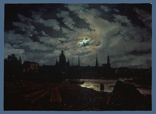 Dresden by Moonlight