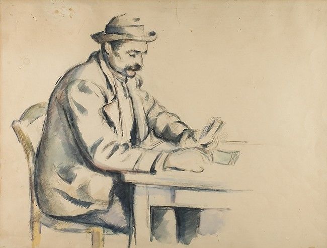 Study for The Card Players